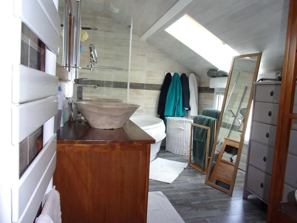 Bathrooms - Restored Character House with Garden in Vernon