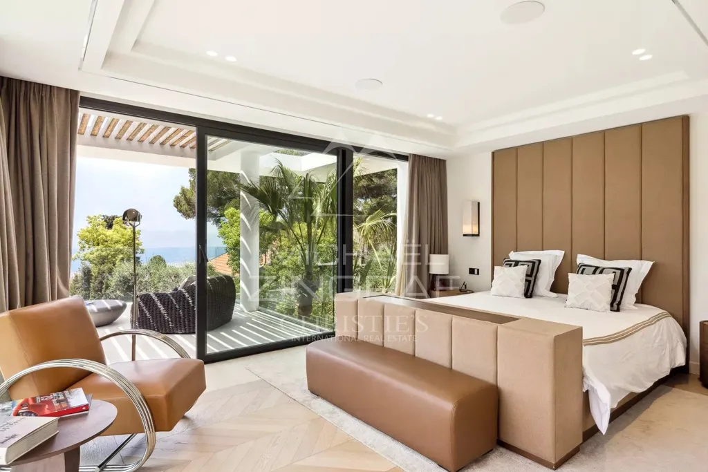 Chambres - Villa de luxe avec vue mer à Cannes