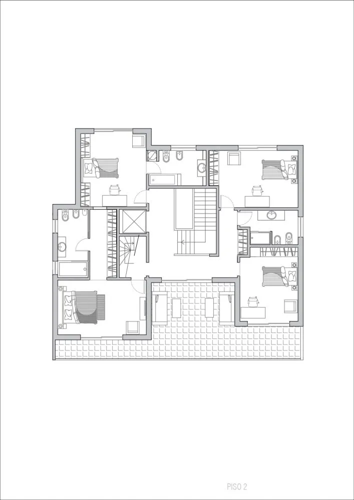 Planimetria - Luxury House with Sea View in Estoril
