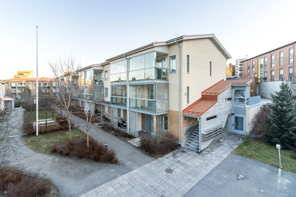 Vista aerea - Duplex with Sauna in Saunalahti, Espoo