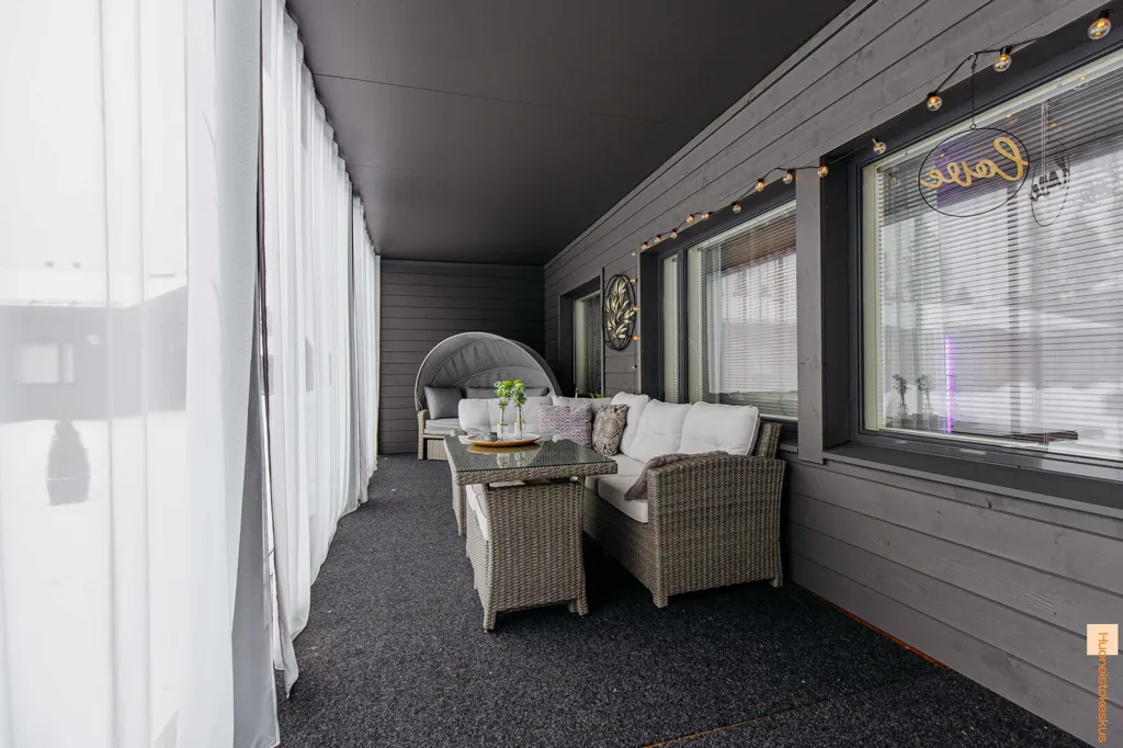 Terrass - Modern 1st Floor Apartment with Sauna in Kärki