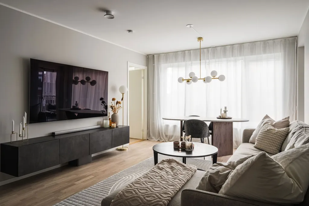 Séjour - Modern Apartment with Balcony in Central Location