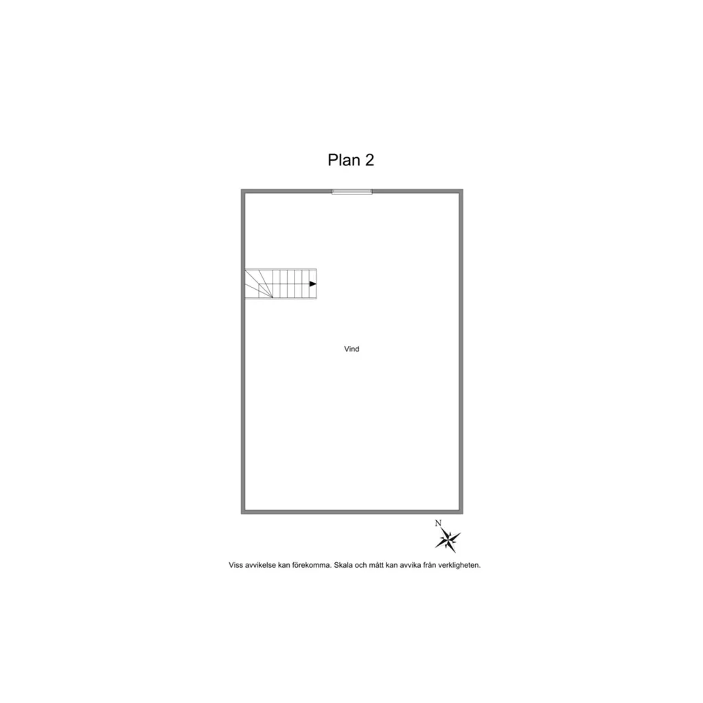 Floor Plan - Villa with Garden in Knislinge