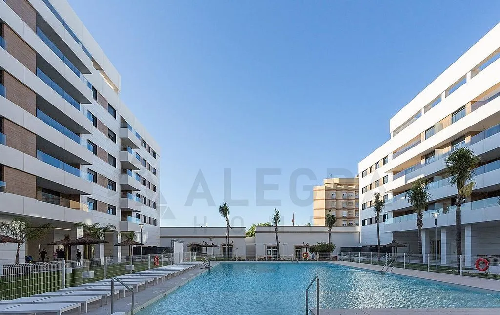 Bassein - Luxury Flat with Terrace and Pool in Jerez Centre