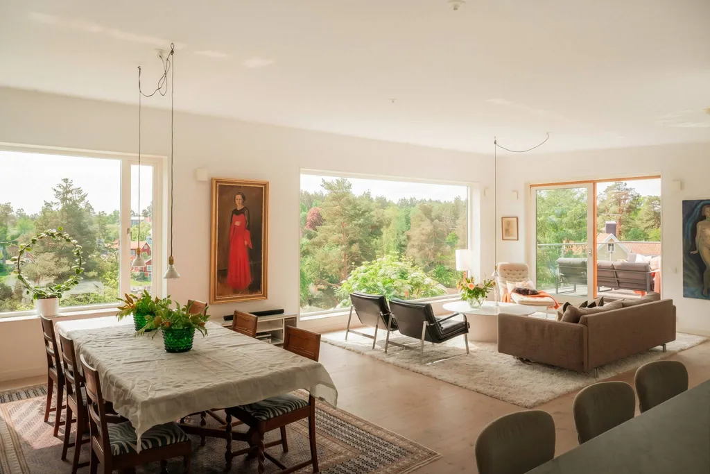 Sala da pranzo - Contemporary Villa with Sea View in Skogsö