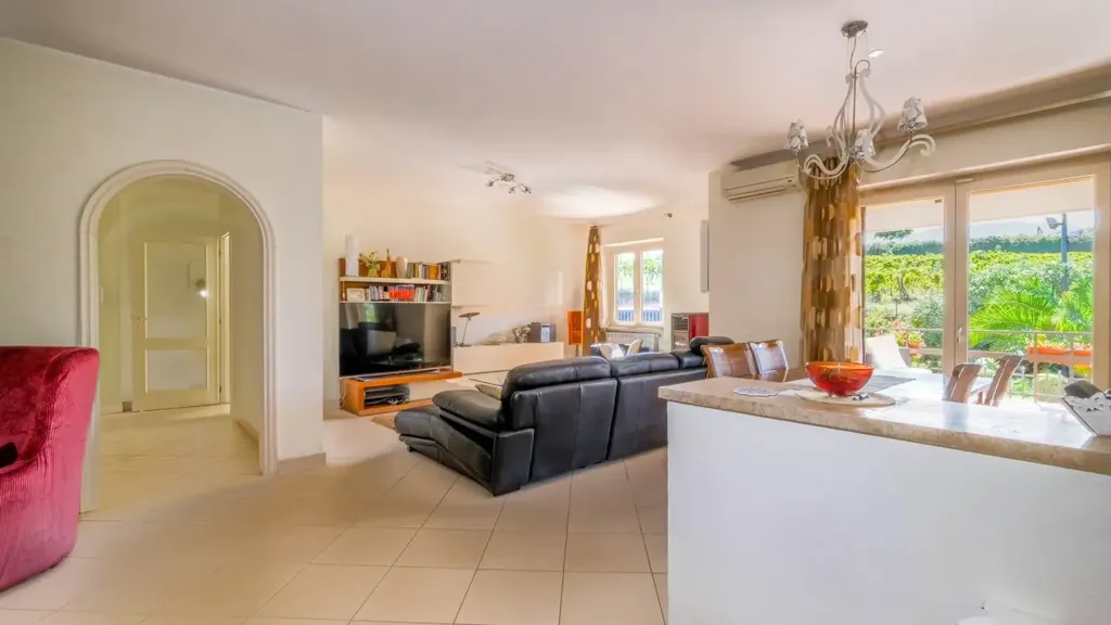 Séjour - Villa with Pool and Garden in Frascati