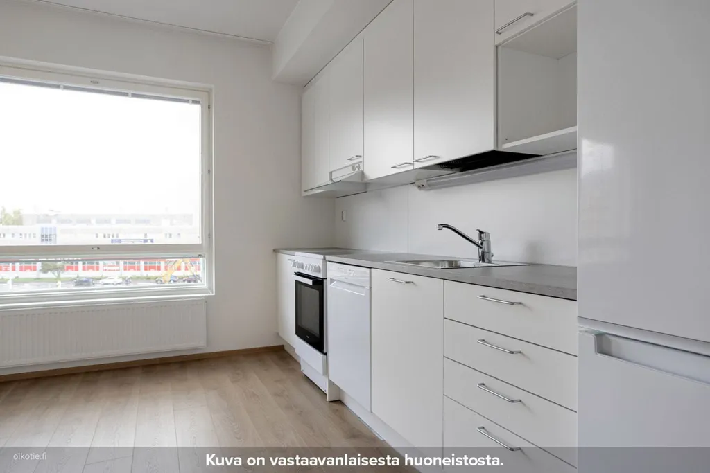 Köök - Modern Flat with Balcony in Konala, Helsinki