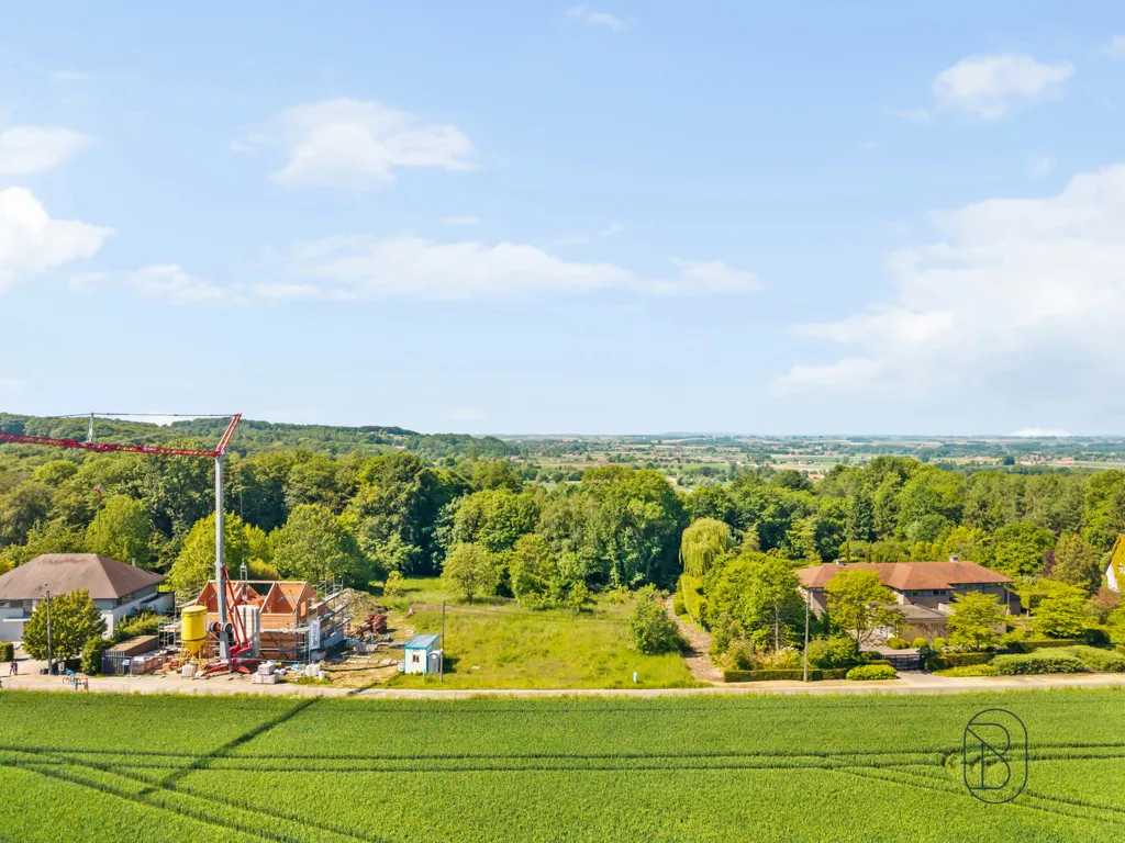 Vista aerea - Villa Plot with West Garden in Ronse
