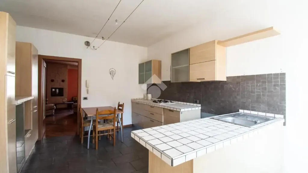 Cuisine - Two-Level Apartment with Balcony in Manerba del Garda