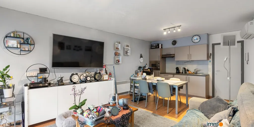 Living Room - Apartment with Terrace in Ostend's Historic Centre
