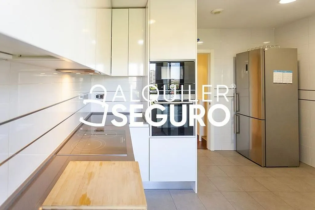 Köök - Apartment with Pool and Terrace in Valdebebas