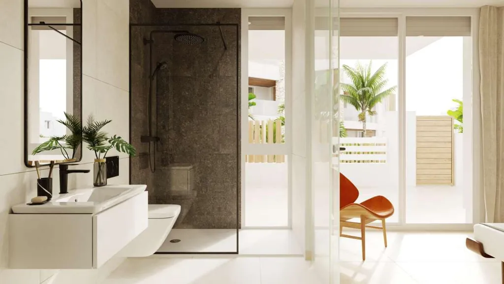 Salles de bain - Villa with Private Pool near San Juan de los Terreros
