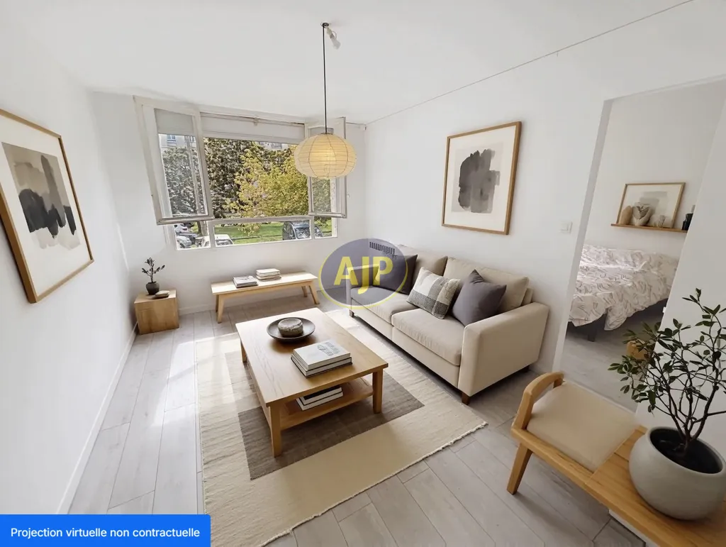 Séjour - Appartement Lumineux avec Cave à Mérignac