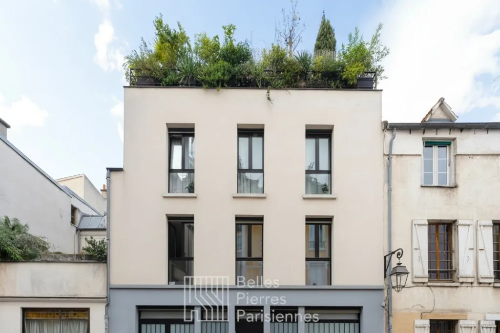 Esterno - Architectural House with Rooftop Garden in Paris 13ème