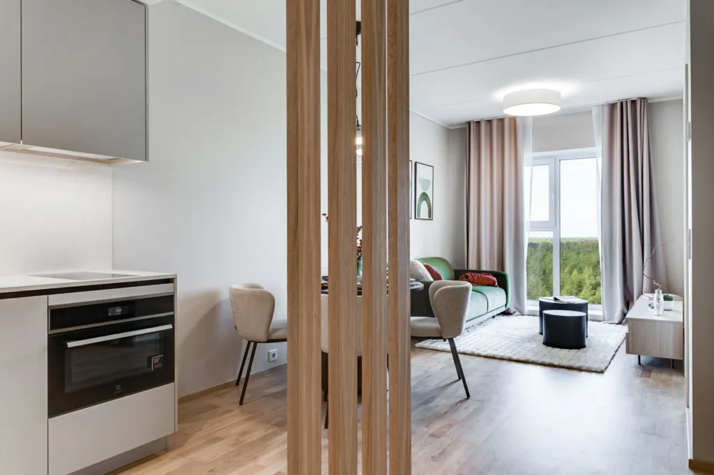 Köök - Apartment with EV Charging in Maardu