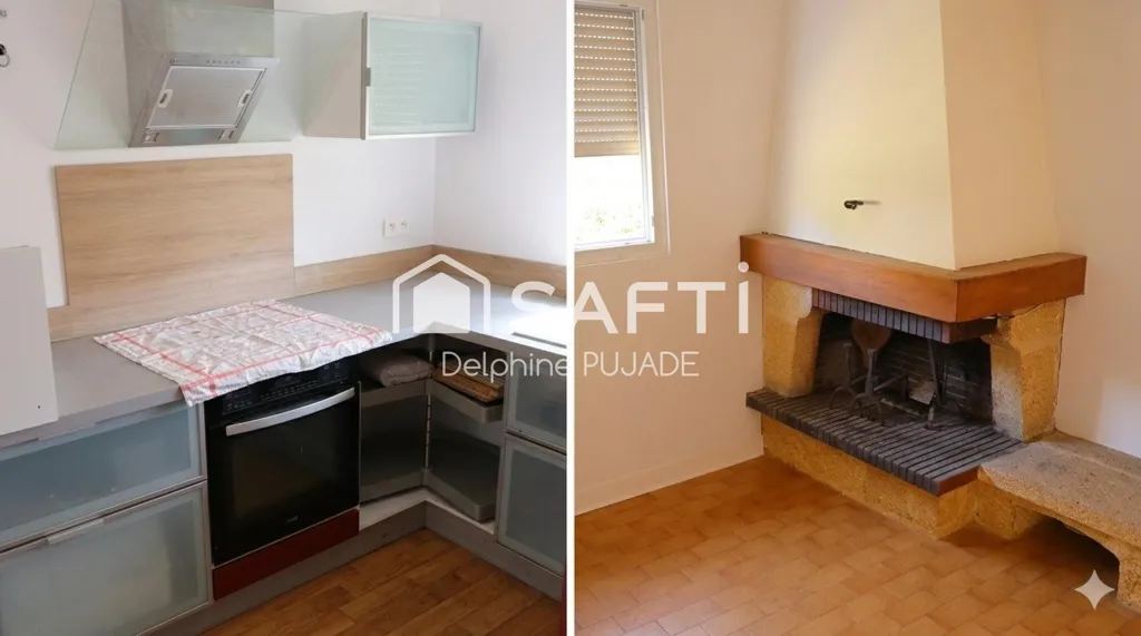 Cucina - House with Sea View at Upper Level in Fleury