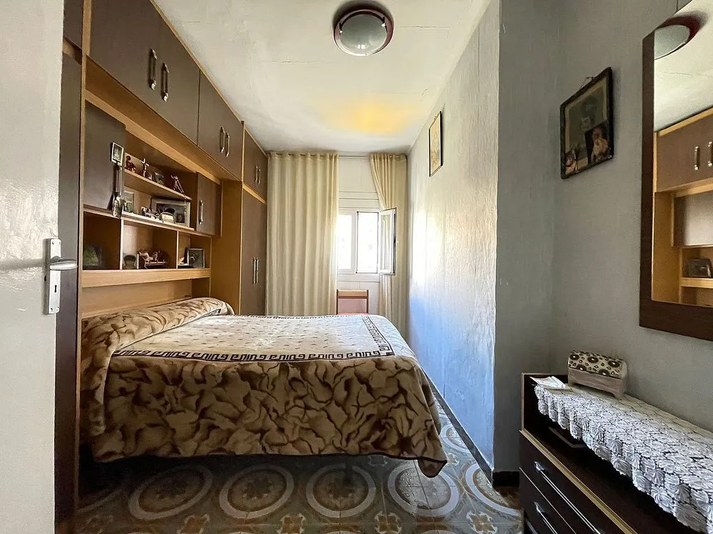 Chambres - Apartment with Balcony in Sant Adrià de Besos