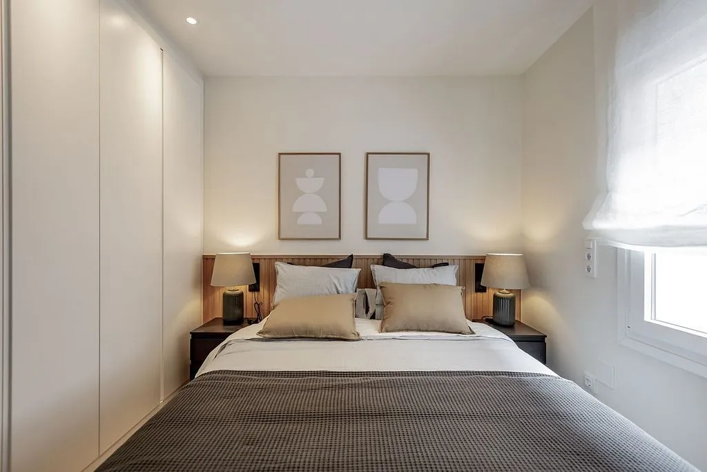 Bedrooms - 3-Bedroom Flat with Terrace in Prosperidad