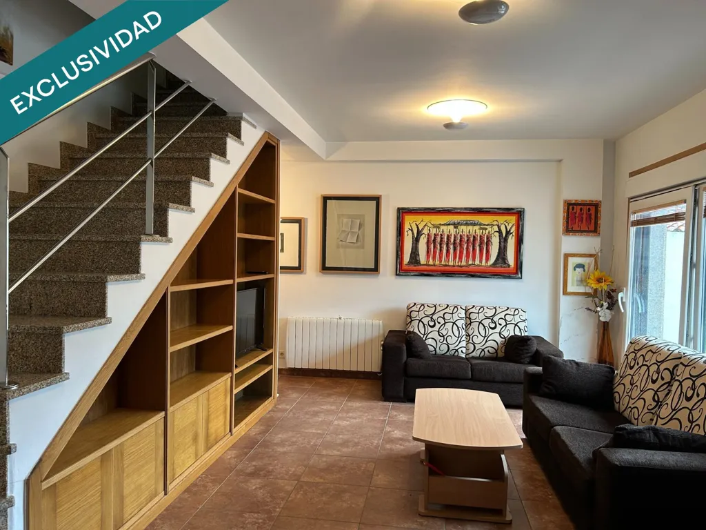 Elutuba - Duplex with Terrace near Aldán Beach