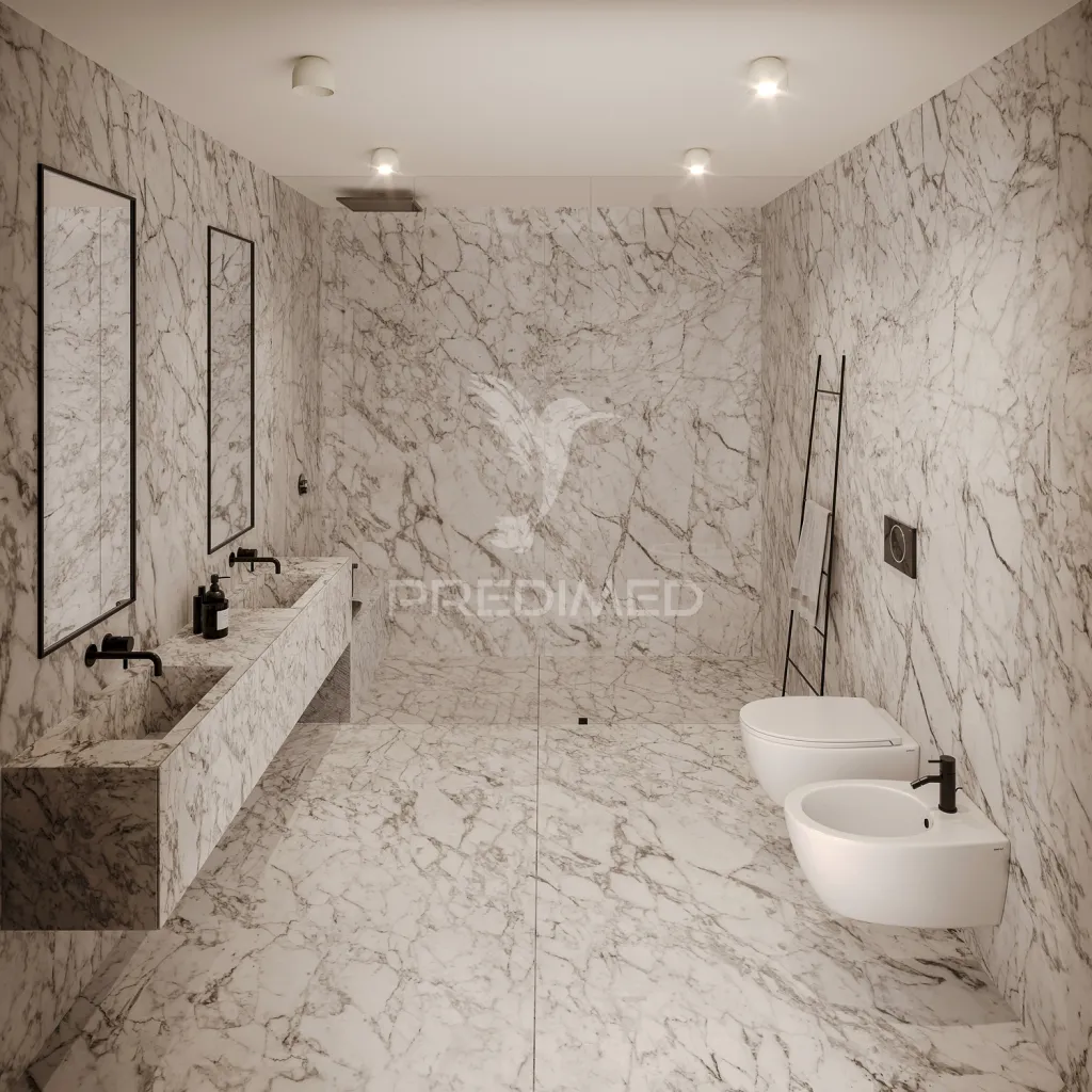 Bathrooms - Luxury Apartment with Domotics in Braga
