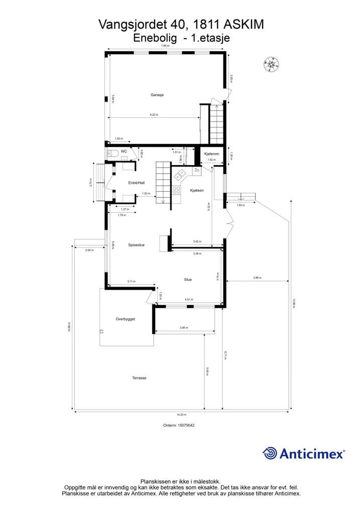 Plan - Tyrolean House with Solar Panels in Løken-Katralen