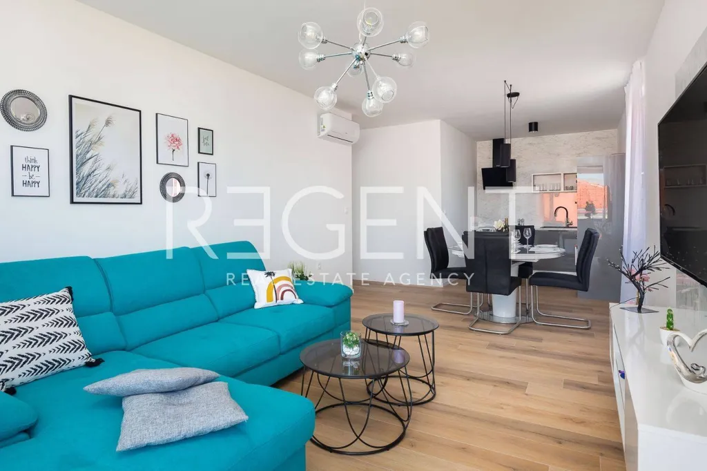Soggiorno - Modern Apartment with Sea View in Trogir