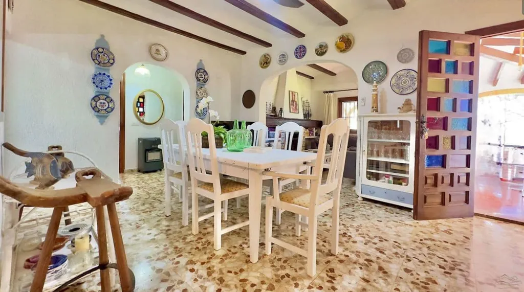 Salle à manger - Villa with Private Pool in Cap Martí, Jávea
