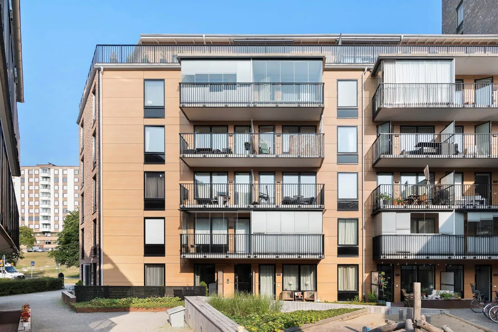 Välivaade - Modern Flat with Shared Rooftop in Jakobsberg