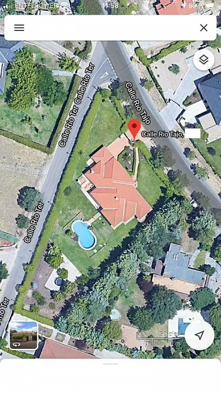 Vue aérienne - Chalet with Pool and Terrace in Boadilla Park