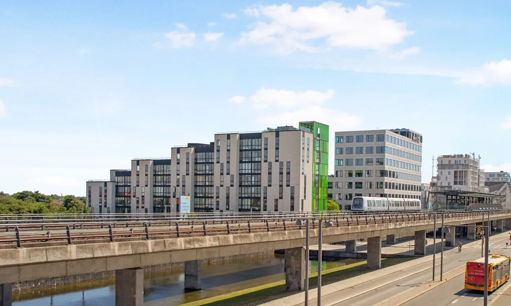 Aerial - 3-Bedroom Flat with Elevator in Ørestad