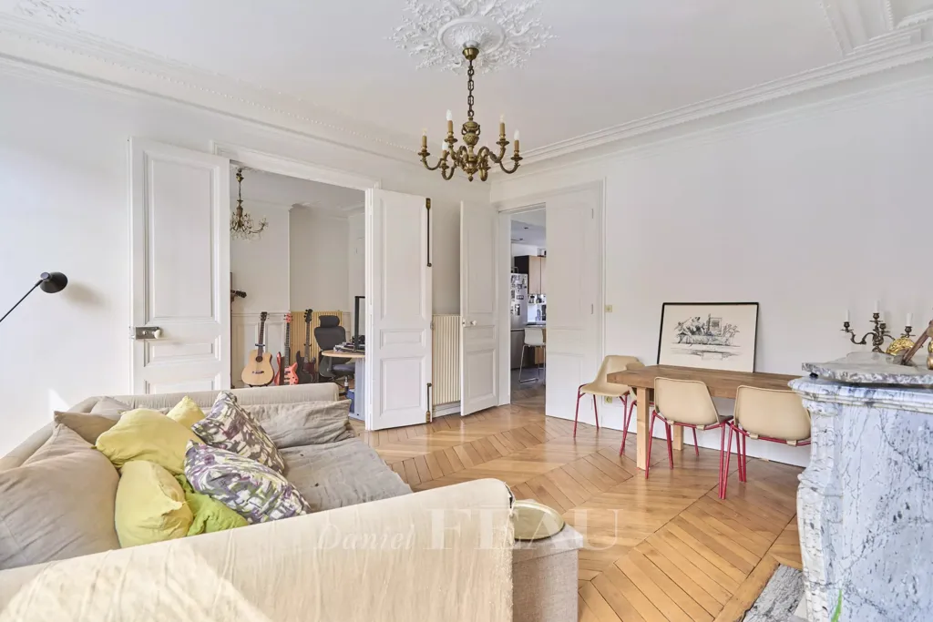 Séjour - Appartement Familial avec Jardin des Plantes à Paris