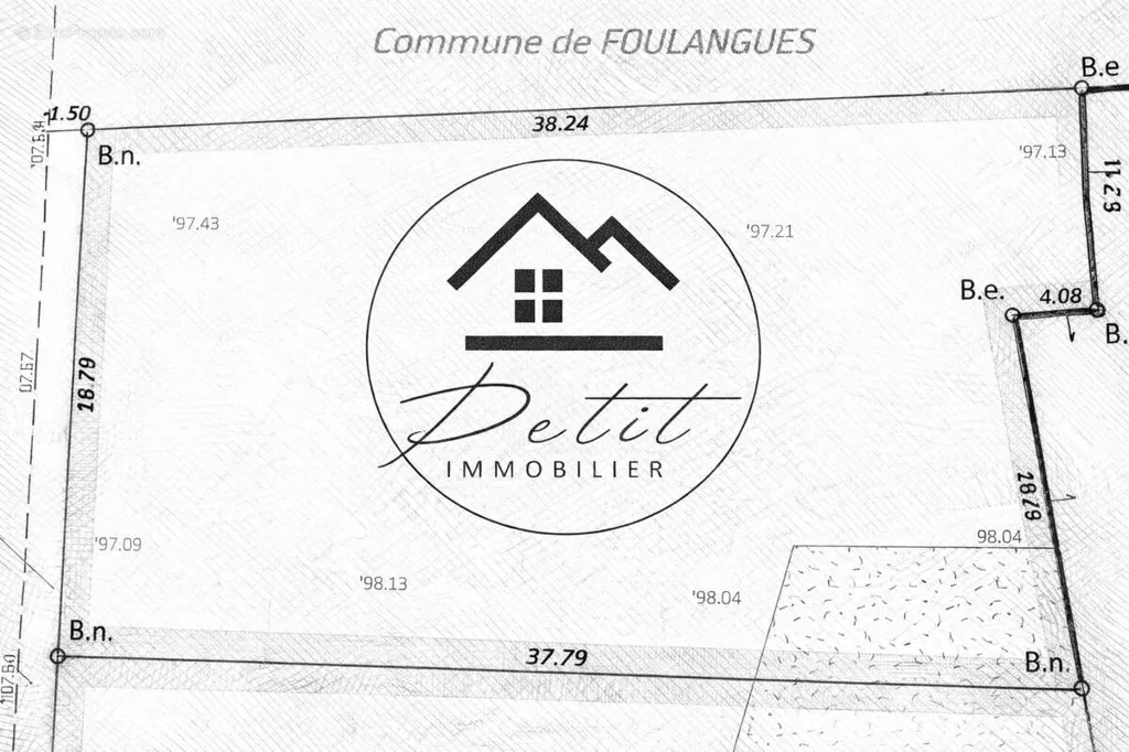 Planimetria - Buildable Land with Garden in Foulanges
