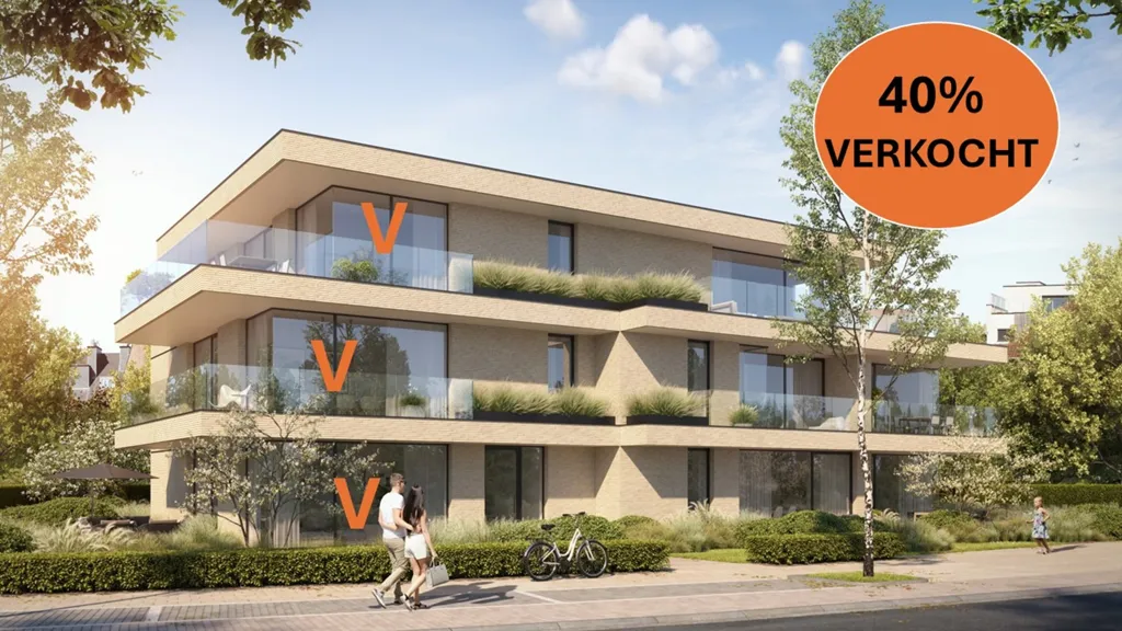 New Apartment with Terraces in Koksijde Centre