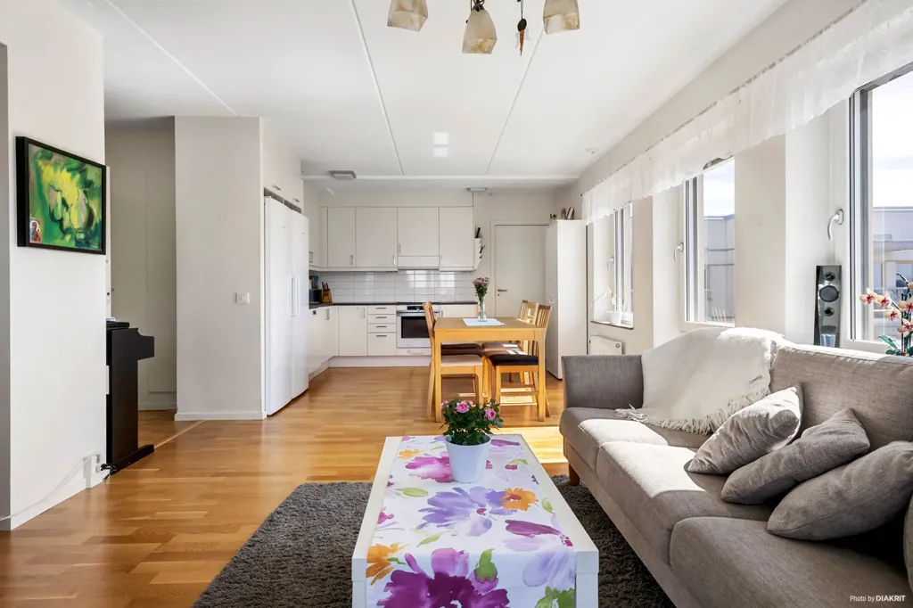 Séjour - Appartement 4 pièces à Skärholmen