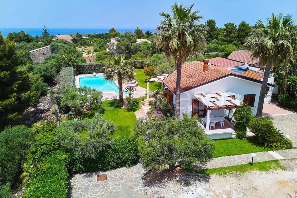 Vue aérienne - Villa with Private Pool in Castellammare del Golfo