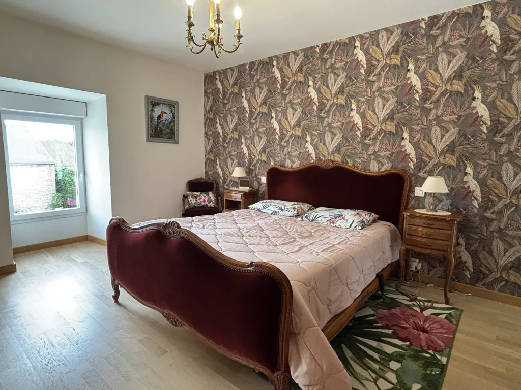 Camere da letto - Historic Granite Property with Piscine in Scaër