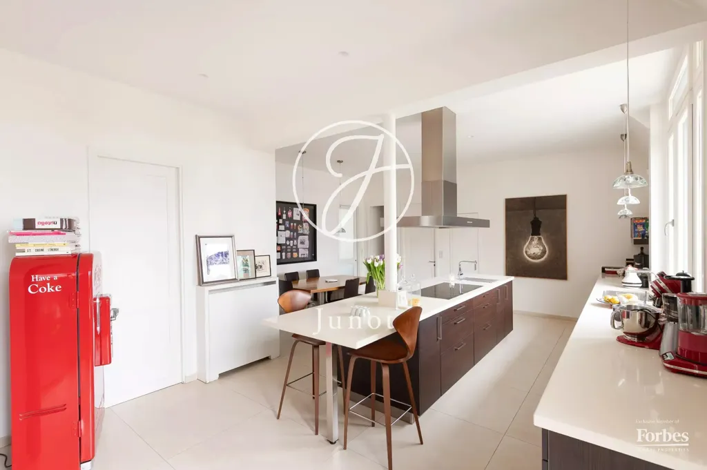 Cuisine - Appartement Duplex avec Terrasses à Paris 16e