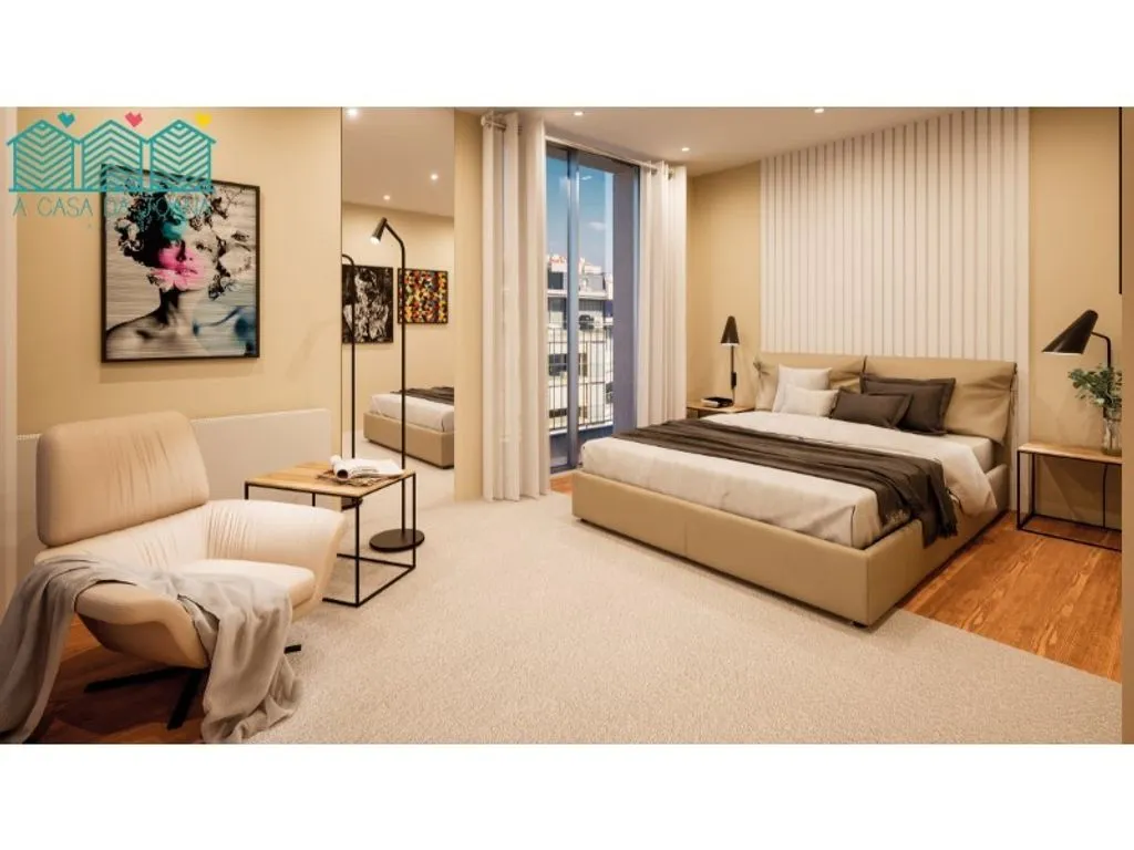 Chambres - Luxury Flat with Balcony in Aveiro