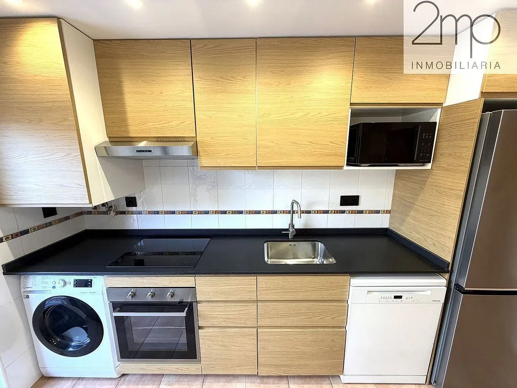 Köök - Reformed Apartment with Pool in Manzanares el Real