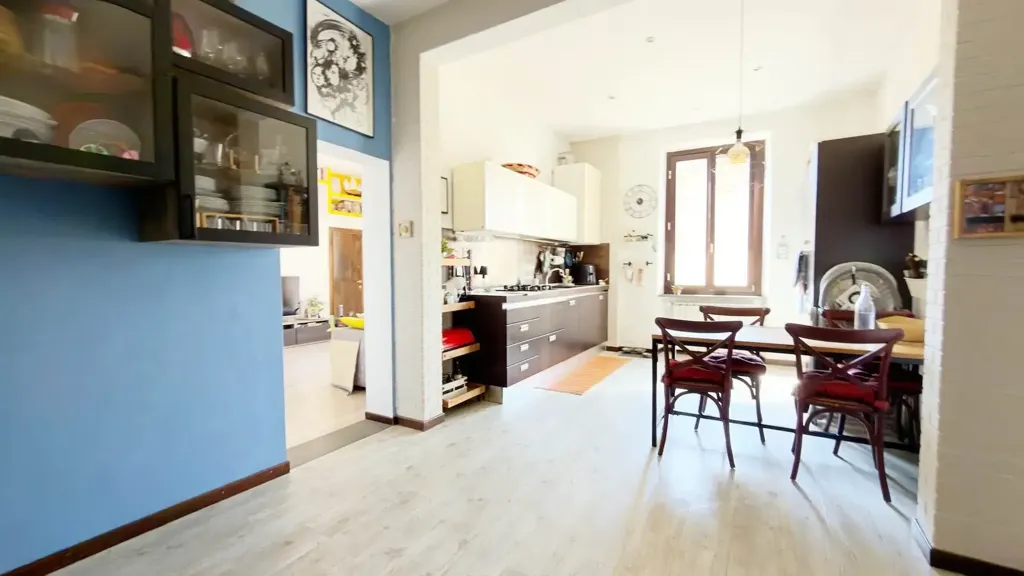 Salle à manger - Rustic-Style Flat with Balcony in Florence