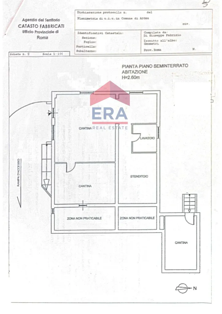 Plan - Divided Villa with Private Garden in Ardea