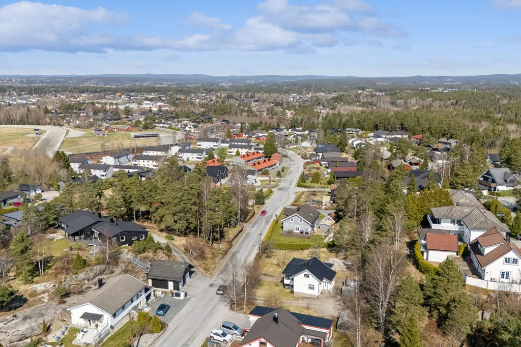 Vista aerea - West-Facing Plot in Sarpsborg