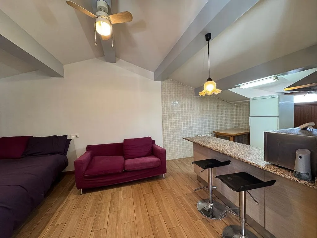 Kitchen - Loft with Sea View in Gijón Centre