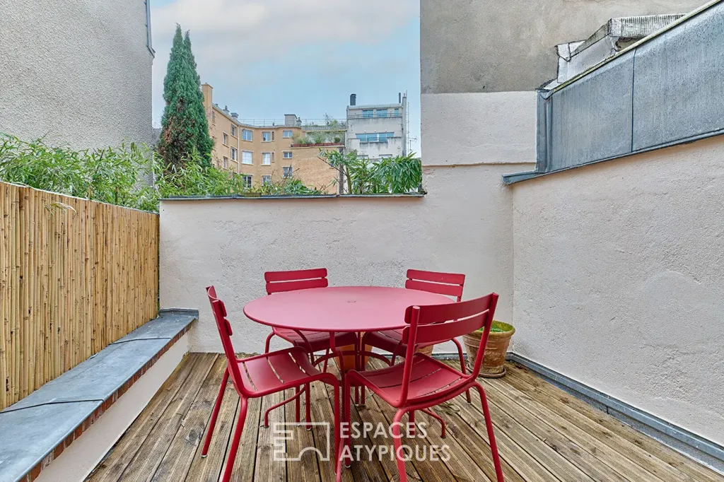 Terrasse - Appartement 6 pièces à Paris 16ème