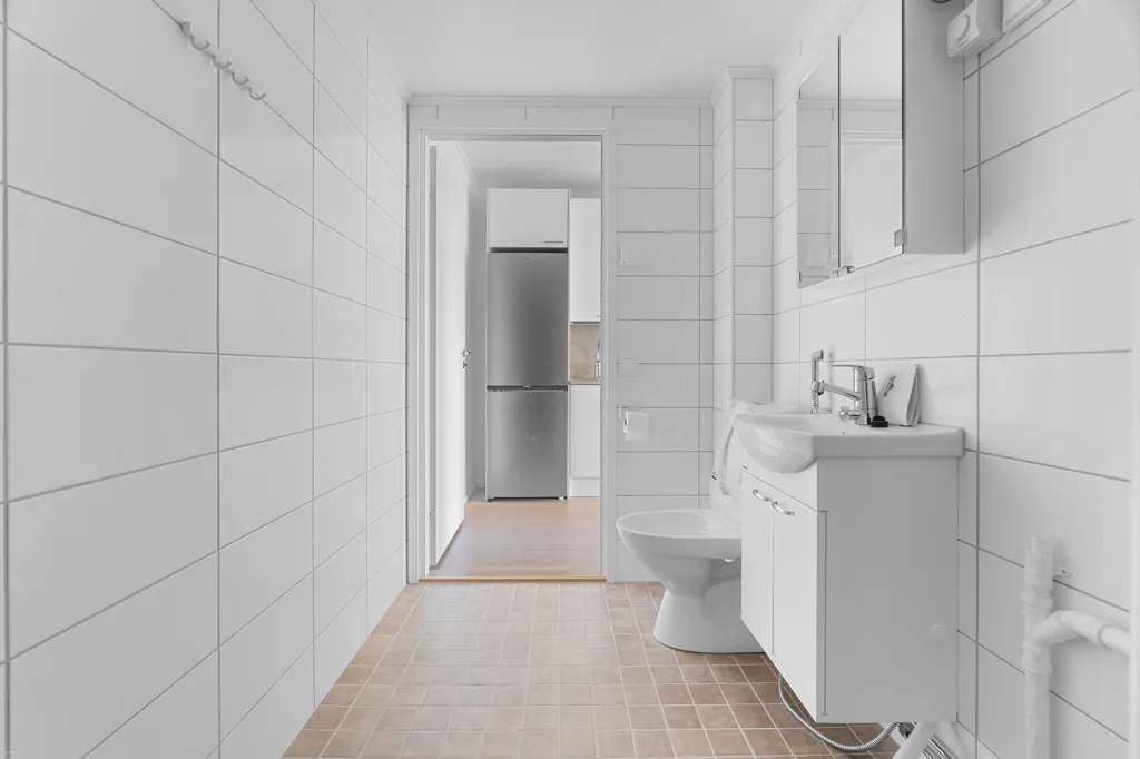 Bagni - Studio Flat Near Vaasa University, Palosaari