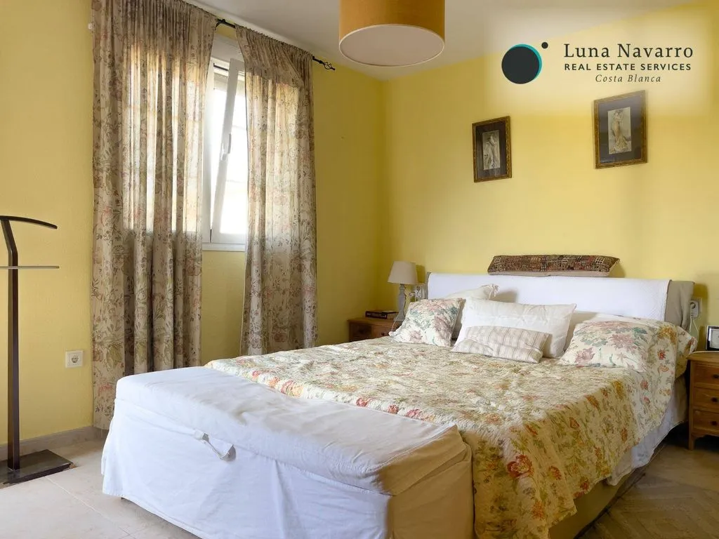 Bedrooms - Luxury House with Sea View in El Albir