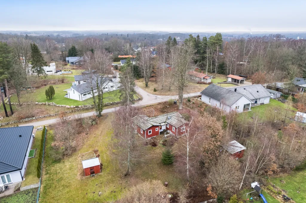 Vista aerea - Detached Villa with Large Plot in Stenskogen