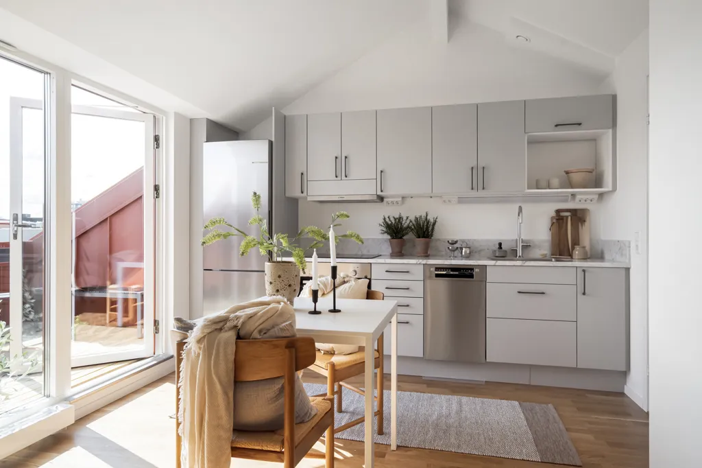 Cuisine - Loft Apartment with Terrace in Central Göteborg