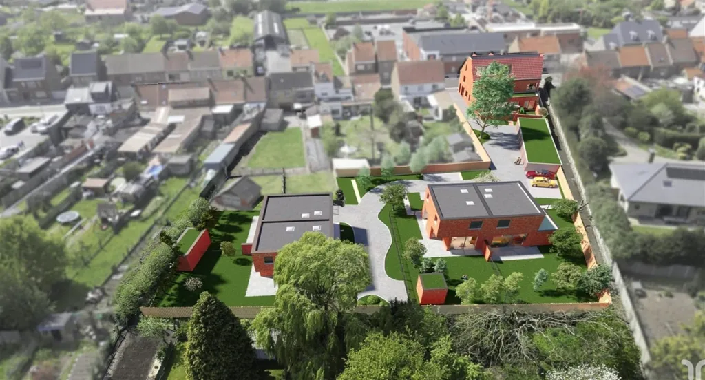Õhuvaade - Modern Apartments with Private Terraces in Eernegem