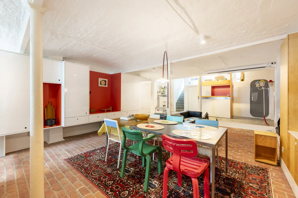 Sala da pranzo - Loft with High Ceilings in Central Antwerp